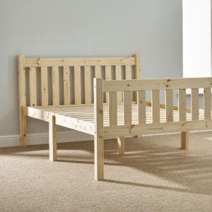 Athens Heavy Duty Pine Bed Frame