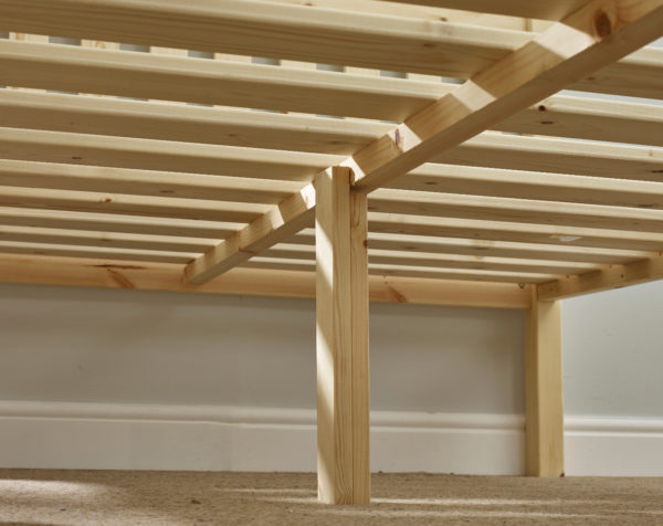 pine bedframe