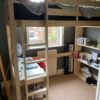 Icarus Heavy Duty High Sleeper Study Pine Bunk Bed 3