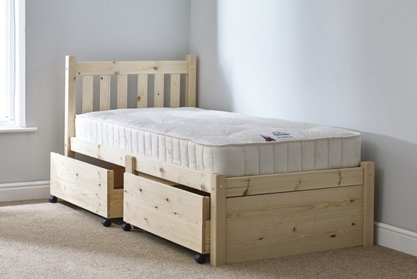 Amelia single storage bed