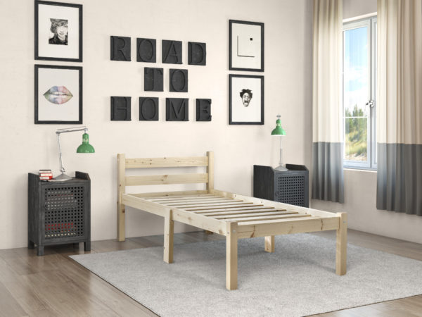 Cleveland Heavy Duty Pine Bed Frame