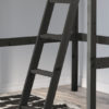 Celeste BLACK pine bunk bed ladder