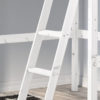 Celeste White bunk bed ladder