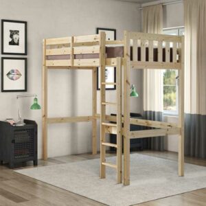 Eldon Heavy Duty High Sleeper Pine Bunk Bed