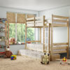 Everest Heavy Duty Guest Pine Bunk Bed