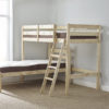 Mandolin Heavy Duty L Shaped Bunk Pine Bunk Bed