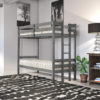 Moon GREY pine bunkbed