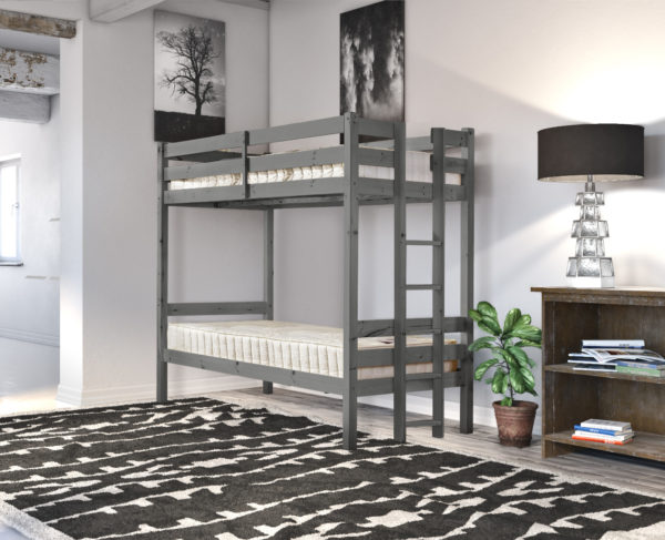 Moon GREY pine bunkbed