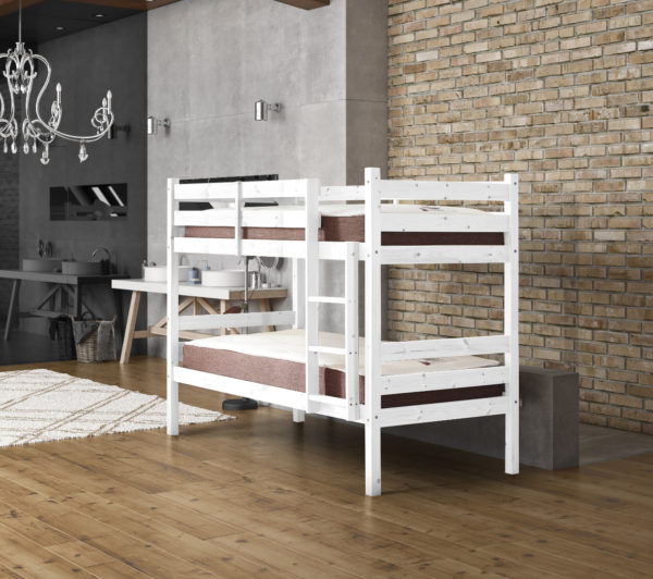 PLATO WHITE BUNK BED