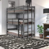 Pandora GREY pine bunk bed