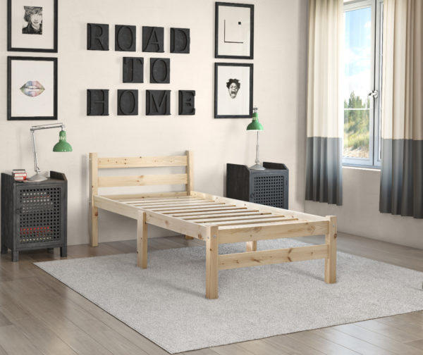 Samson Heavy Duty Pine Bed Frame