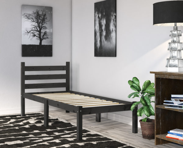 Somerset BLACK single pinebed