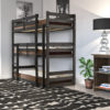 Triad BLACK pine bunkbed