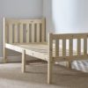 athens single pine bed frame