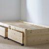 Avon Heavy Duty Pine Storage Bed Frame