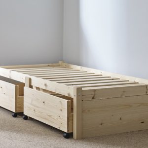 Avon Heavy Duty Pine Storage Bed Frame