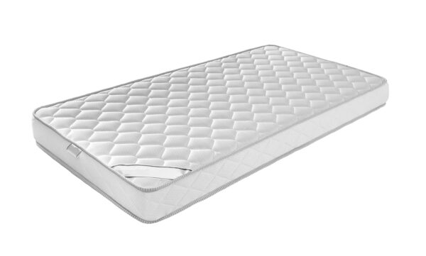 Mattress that supported you to sleep well all night isolated