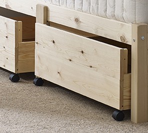 Avon Heavy Duty Pine Storage Bed Frame Wooden Bed Frame