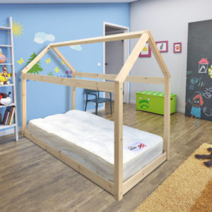 Enby Heavy Duty Pine Tree House Bed Frame