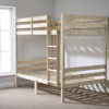 everest double pine bunk bed detail