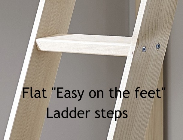 Pine Bunk Bed Ladder Memphis Strictly Beds Bunks