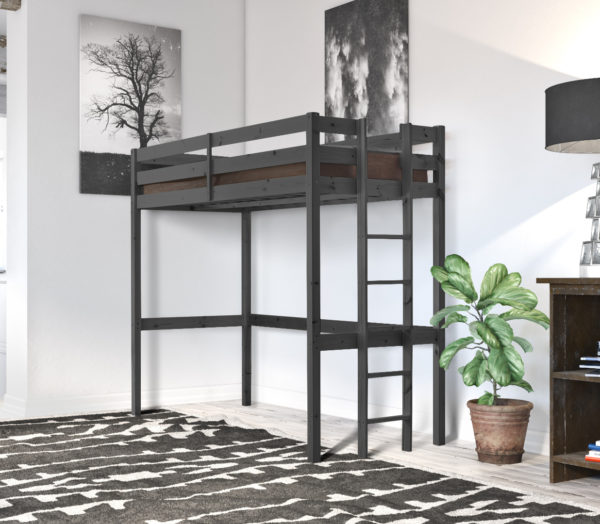 memphis loft bunkbed GREY