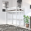 memphis loft bunkbed WHITE WASH