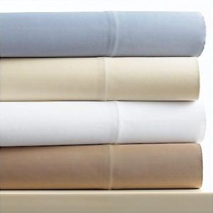 Set of 2 White Fitted Sheets, All Sizes