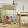 Molly Heavy Duty Cabin Pine Bunk Bed