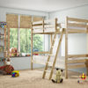 Nepal Heavy Duty Pine Bunk Bed