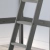 Oscar Heavy Duty Slanted Pine Bunk Bed Ladder grey