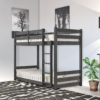 pluto grey pine bunkbed