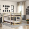 Stockton Heavy Duty Low Pine Bunk Bed