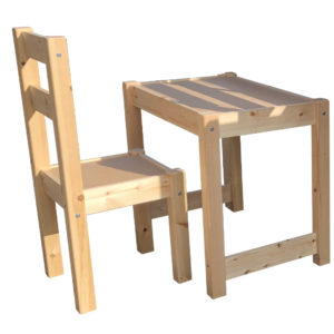 Study Chair and Desk Set