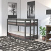 Wiltshire Heavy Duty Low Pine Bunk Bed grey