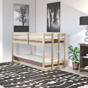 Wiltshire Heavy Duty Low Pine Bunk Bed