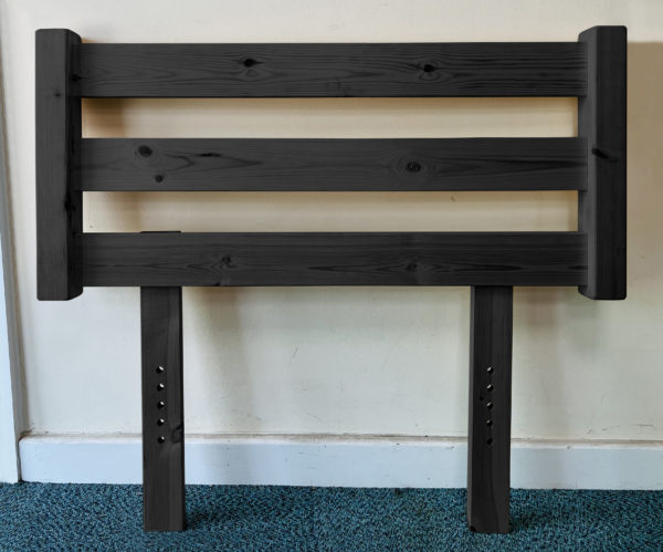 Solid Pine Headboards black