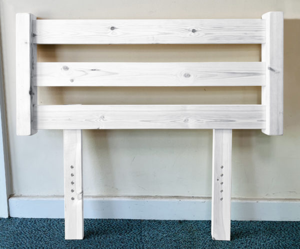 Solid Pine Headboards white