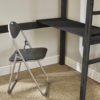 High Sleeper Chair and Desk Set BLACK