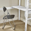 High Sleeper Chair and Desk Set WHITE