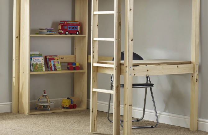 Storage Bunk Beds Desk