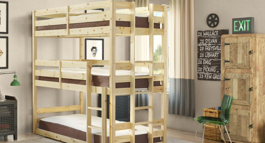 Triple Sleeper Bunk Beds