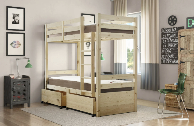 Bunk Bed Drawers – Hidden Space